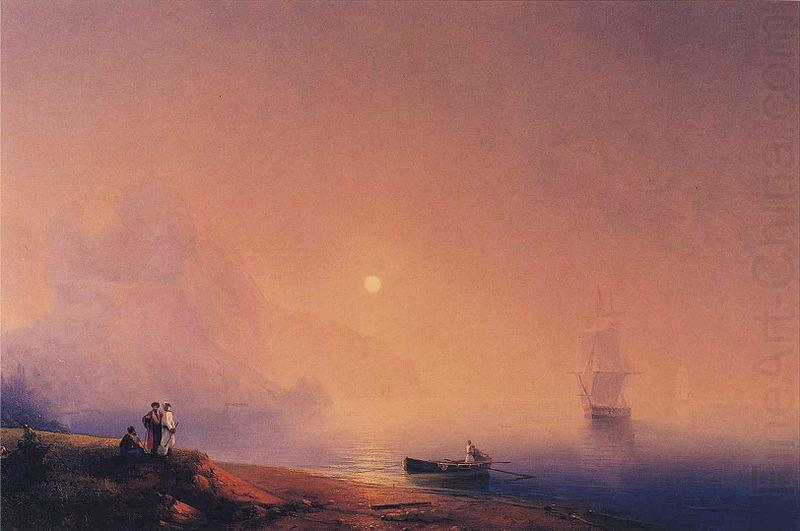 Crimean Tartars on the Sea Shore, Ivan Aivazovsky